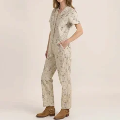 Roark Layover Short-Sleeve Jumpsuit - Women's-Women Casual Clothing|Jumpsuits