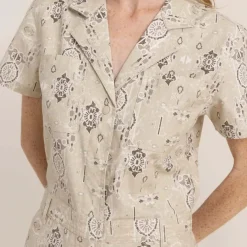 Roark Layover Short-Sleeve Jumpsuit - Women's-Women Casual Clothing|Jumpsuits