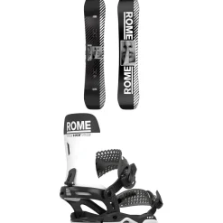 Rome Agent Pro Snowboard + Vice Snowboard Bindings 2025- Snowboards With Bindings|Snowboard Packages