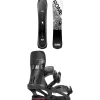 Rome Ravine Pro Snowboard + Cleaver Snowboard Bindings 2025- Snowboards With Bindings|Snowboard Packages