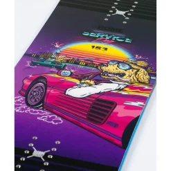 Rome Service Dog Snowboard + Trace Snowboard Bindings 2025- Snowboards With Bindings|Snowboard Packages