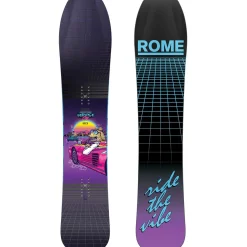 Rome Service Dog Snowboard + Vice Snowboard Bindings 2025- Snowboards With Bindings|Snowboard Packages