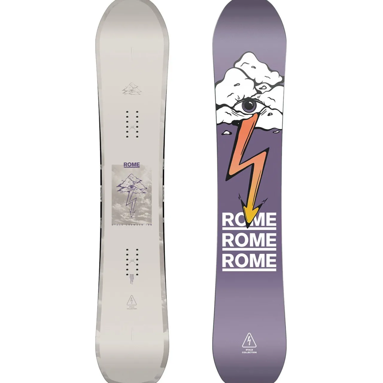 Rome Stale Crewzer Snowboard 2025- Snowboards