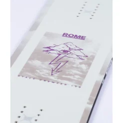 Rome Stale Crewzer Snowboard + Vice Snowboard Bindings 2025- Snowboards With Bindings|Snowboard Packages