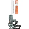 Rome Stale Fish Snowboard + Katana Pro Snowboard Bindings 2025- Snowboards With Bindings|Snowboard Packages