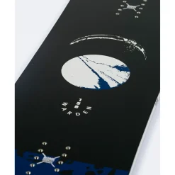 Rome Warden Snowboard + Season Universal Snowboard Bindings 2025- Snowboards With Bindings|Snowboard Packages