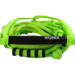 Ronix 11" Handle + 25ft 5-Section Silicone Bungee Surf Rope 2024- Ropes & Handles