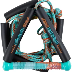 Ronix 8" Handle + 25Ft 4-Section PE Surf Rope - Kids'- Ropes & Handles