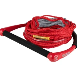 Ronix Combo 1.0 TPR Grip Wakeboard Handle + 65 ft Mainline- Ropes & Handles
