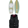 Ronix Koal Classic Fish Wakesurf Board + Supernova Capella 3.0 CGA Wake Vest - Women's 2023- Wakesurf Boards