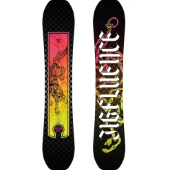 Rossignol Jibfluence Snowboard + Rookie Snowboard Bindings - Kids 2025-Kids Kids Snowboard Packages|Snowboard Packages