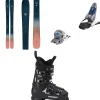 Rossignol Rallybird 92 Skis + Marker Squire 11 Ski Bindings + Atomic Hawx Prime 85 Ski Boots - Women's- Skis, Boots & Bindings|Skis With Bindings