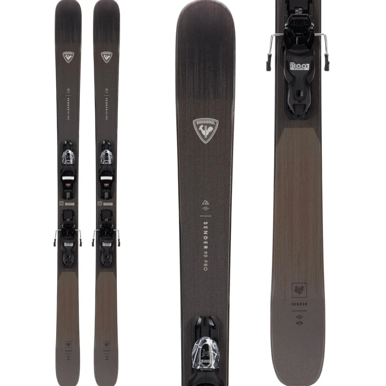 Rossignol Sender 90 Pro Skis + Xpress 10 Bindings 2024- Skis With Bindings|Skis With Bindings