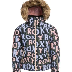 Roxy American Pie Jacket - Girls'-Kids Kids Jackets|Girls Snow Clothing