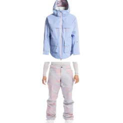 Roxy Chloe Kim Jacket + Pants - Women's 2023-Women Snow Clothing|Jacket & Pant Sets
