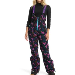 Roxy X Rowley Insulated Bibs - Women's-Women Snow Clothing|Snowboard Pants & Bibs