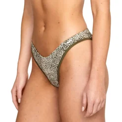 RVCA Blocked Hi Leg Bikini Bottoms - Women's-Women Swimsuits|Casual Clothing