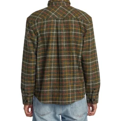 RVCA Hughes Long-Sleeve Flannel - Men's- Casual Clothing|Shirts