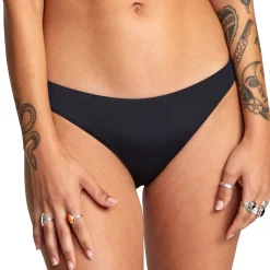 RVCA Solid Medium Bikini Bottoms - Women's-Women Swimsuits|Casual Clothing