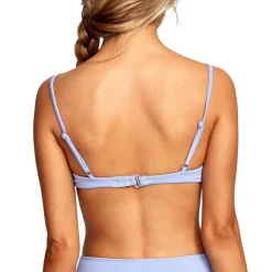 RVCA Solid V-Wire Bralette Bikini Top - Women's-Women Swimsuits|Casual Clothing