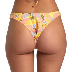 RVCA Sunkissed Skimpy French Bikini Bottom - Women's-Women Swimsuits|Casual Clothing