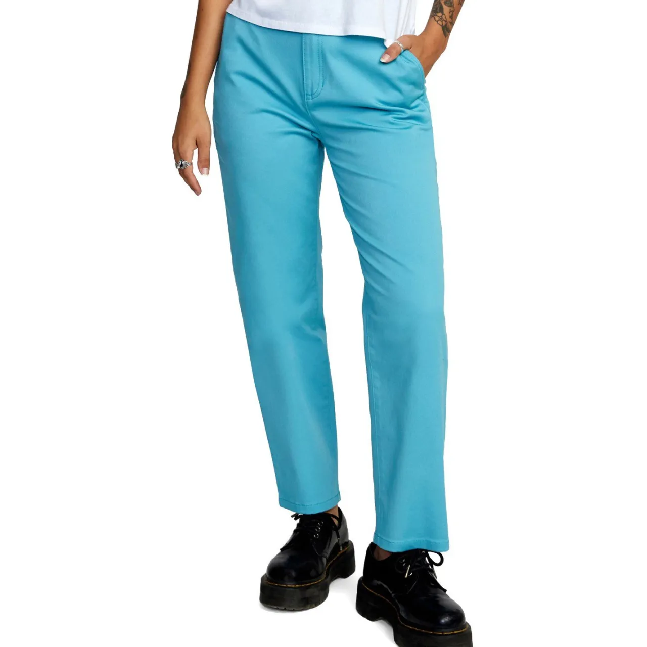 RVCA Weekend Stretch Pants - Women's-Women Casual Clothing|Jeans & Pants