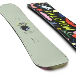 Salomon Abstract Snowboard + Rhythm Snowboard Bindings 2025- Snowboards With Bindings|Snowboard Packages