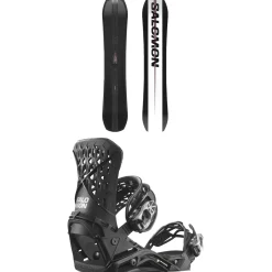 Salomon Assassin Pro Snowboard + Highlander Snowboard Bindings 2025- Snowboards With Bindings|Snowboard Packages