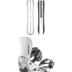 Salomon Assassin Snowboard + Hologram Snowboard Bindings 2025- Snowboards With Bindings|Snowboard Packages
