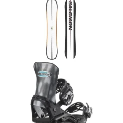 Salomon Assassin Snowboard + District Pro Team Snowboard Bindings 2025- Snowboards With Bindings|Snowboard Packages