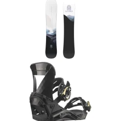 Salomon Bellevue Snowboard + Mirage Snowboard Bindings - Women'sn2025- Snowboards With Bindings|Snowboard Packages