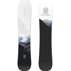 Salomon Bellevue Snowboard + Highlander Snowboard Bindings - Women's 2025- Snowboards With Bindings|Snowboard Packages