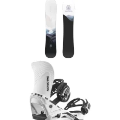 Salomon Bellevue Snowboard + Hologram Snowboard Bindings - Women's 2025- Snowboards With Bindings|Snowboard Packages