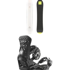 Salomon HPS - Sickstick Snowboard + Highlander Snowboard Bindings 2025- Snowboards With Bindings|Snowboard Packages