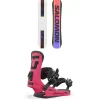 Salomon Huck Knife Grom Snowboard + Union Cadet Pro Snowboard Bindings - Kids' 2025-Kids Kids Snowboard Packages|Snowboard Packages