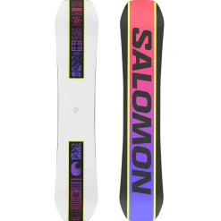 Salomon Huck Knife Grom Snowboard + Rhythm Jr Snowboard Bindings + Vans Juvie OG Snowboard Boots - Kids' 2025-Kids Kids Snowboard Packages|Snowboard Packages