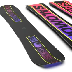 Salomon Huck Knife Pro Snowboard + Highlander Snowboard Bindings 2025- Snowboards With Bindings|Snowboard Packages