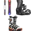 Salomon Huck Knife Snowboard + District Snowboard Bindings + X Approach Lace SJ Boa Snowboard Boots 2025- Snowboards, Bindings & Boots|Snowboard Packages