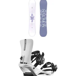 Salomon Lotus Snowboard + Rhythm Snowboard Bindings - Women's 2025- Snowboards With Bindings|Snowboard Packages