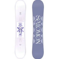 Salomon Lotus Snowboard + Vendetta X Snowboard Bindings + Pearl Boa Snowboard Boots - Women's 2025- Snowboards, Bindings & Boots|Snowboard Packages