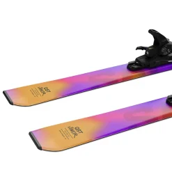 Salomon Lux Jr M Skis + L6 GW Bindings - Kids' 2025-Kids Skis|Kids Ski Packages