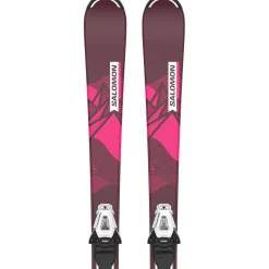 Salomon Lux Jr S Skis + C5 GW Bindings - Kids' 2024-Kids Skis|Kids Ski Packages