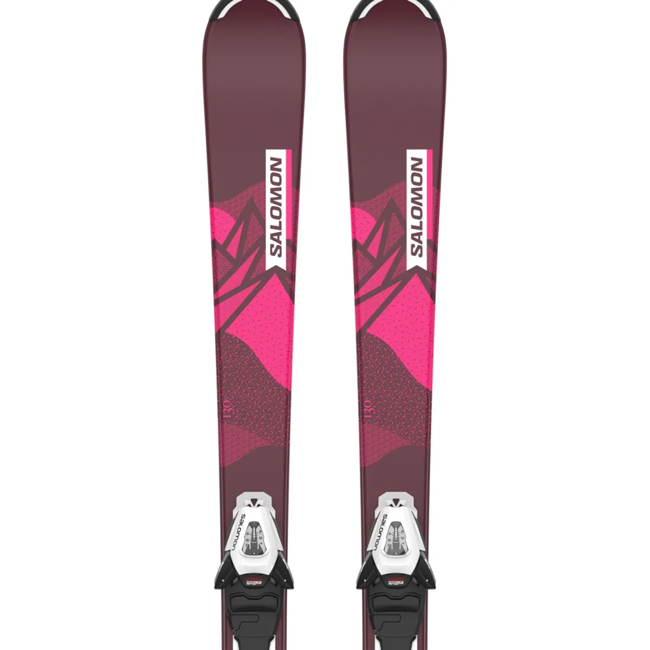 Salomon Lux Jr S Skis + C5 GW Bindings - Kids' 2024-Kids Skis|Kids Ski Packages
