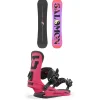 Salomon Oh Yeah Grom Snowboard + Union Cadet Pro Snowboard Bindings - Kids' 2025-Kids Kids Snowboard Packages|Snowboard Packages