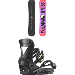 Salomon Oh Yeah Snowboard + Mirage Snowboard Bindings - Women's 2025- Snowboards With Bindings|Snowboard Packages