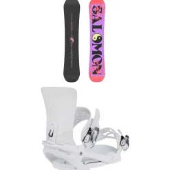 Salomon Oh Yeah Snowboard + Vendetta X Snowboard Bindings - Women's 2025- Snowboards With Bindings|Snowboard Packages