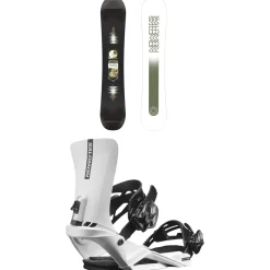 Salomon Pulse Snowboard + Rhythm Snowboard Bindings 2025- Snowboards With Bindings|Snowboard Packages