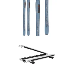 Salomon QST 92 Skis + Küat Grip 6 Ski/Snowboard Rack 2025- Skis With Bindings|Ski Packages