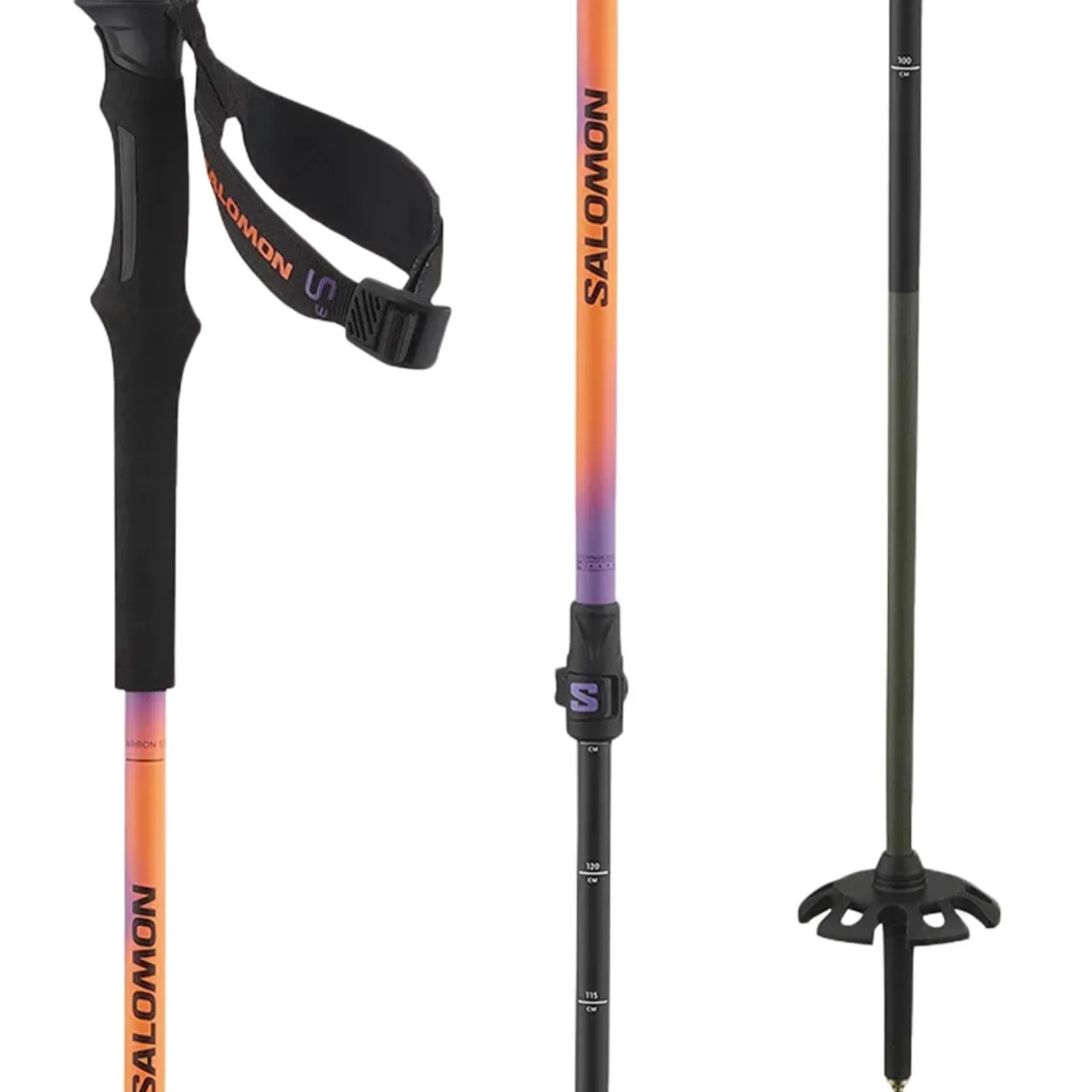 Salomon QST Carbon S3 Ski Poles 2025- Backcountry Skiing|Ski Poles