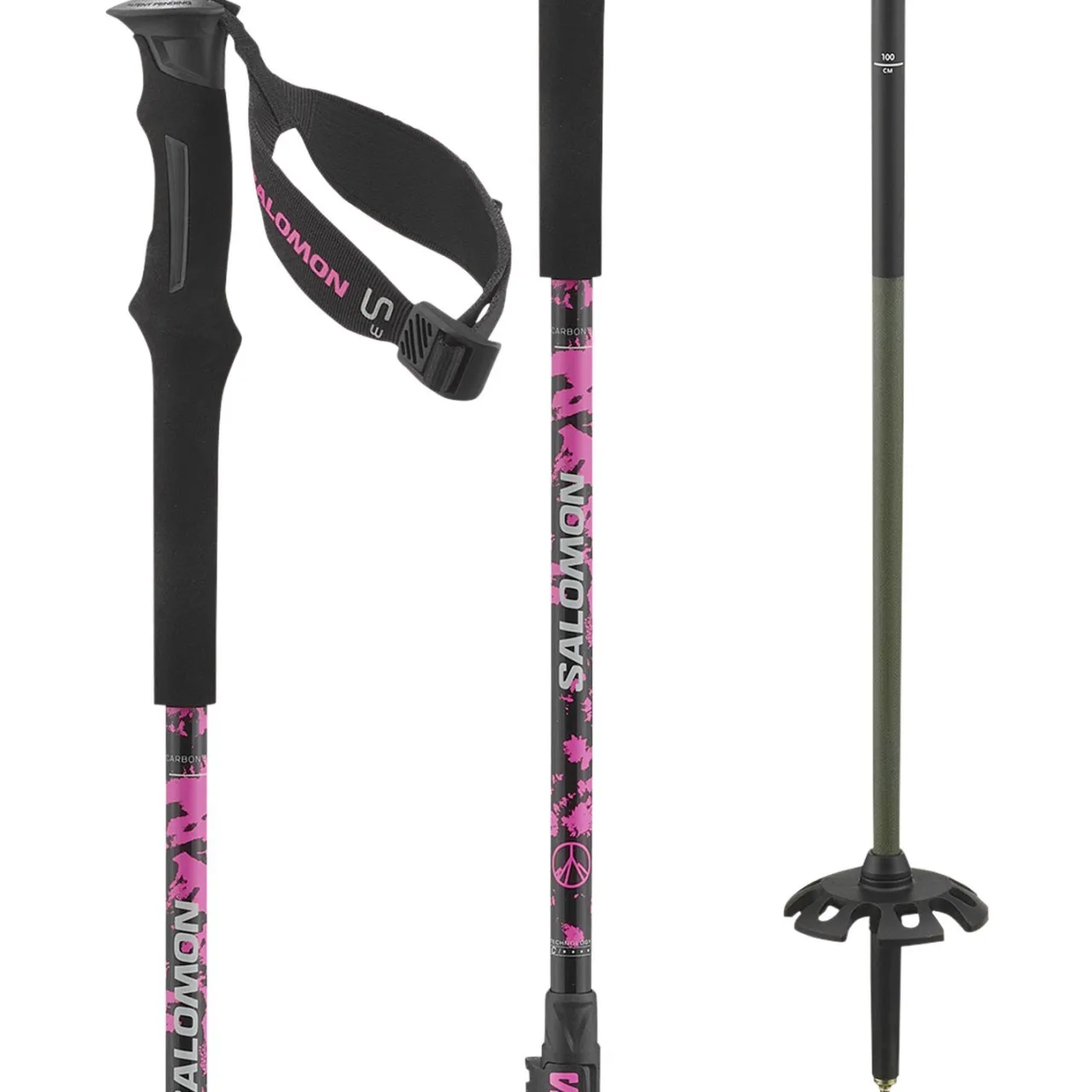 Salomon QST Carbon S3 Ski Poles 2025- Backcountry Skiing|Ski Poles